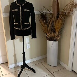 Micheal Kors authentic black and gold jacket